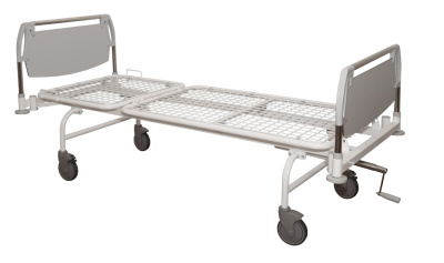 Кровать функциональная механическая ДЗМО К‑ДЗМО‑1‑2‑В (ложе из стальной сетки шириной 800 мм)